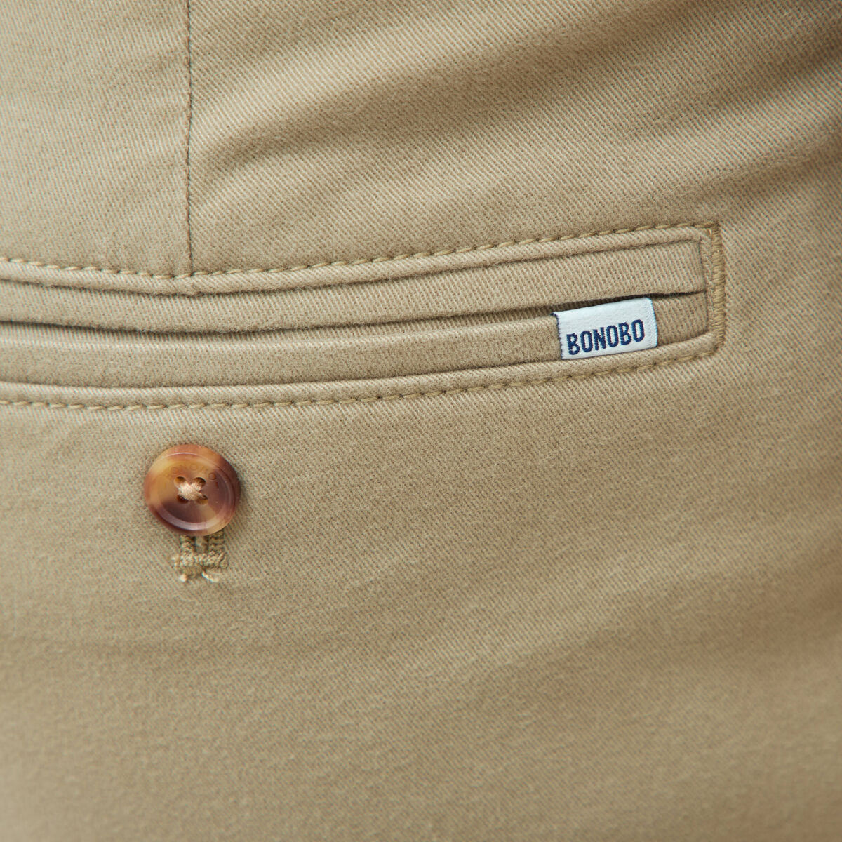 Short vert olive homme