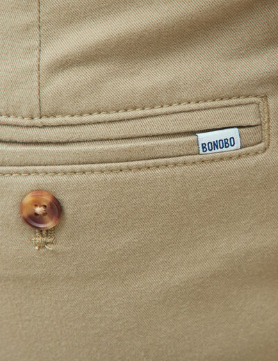 Short vert olive homme