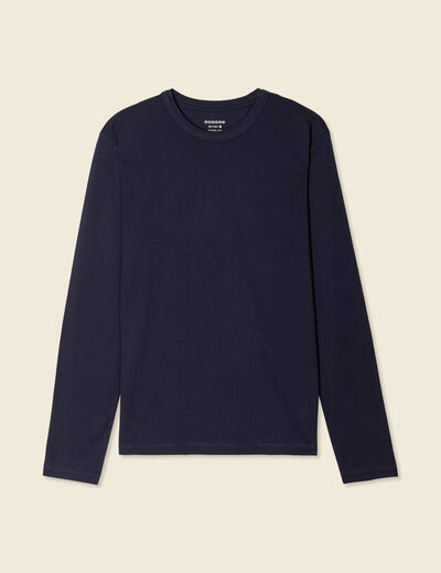 T-shirt éco-responsable bleu marine homme