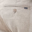 Pantalon chino avec ceinture beige homme