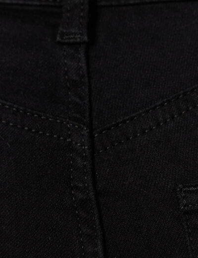 Jeans skinny éco-responsable denim noir femme