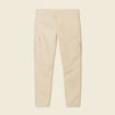 Pantalon battle bas resserr&eacute; beige homme