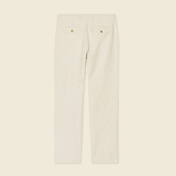 Pantalon chino straight beige homme
