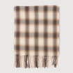Plaid ecru homme