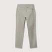 Chino cigarette 7/8&egrave;me taille haute vert kaki femme