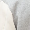 Sweat manches longues brod&eacute; gris clair homme