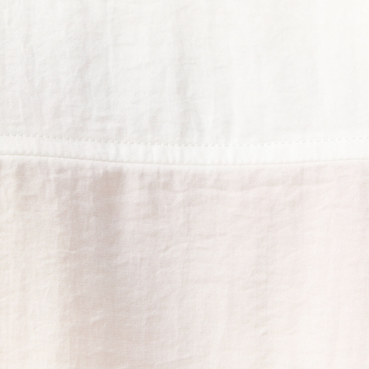 Chemise manches longues ecru femme