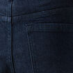 Jeans large taille haute denim brut rinse femme