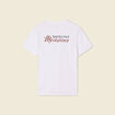 T-shirt éco-responsable blanc homme