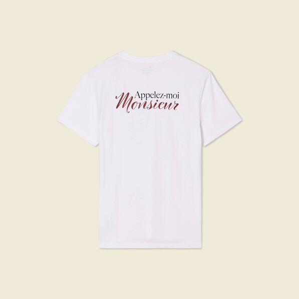 t shirt eco responsable blanc homme T-shirt éco-responsable blanc homme