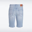 Bermuda éco-responsable denim bleach homme