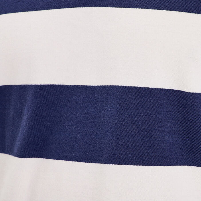 Polo manches courtes bleu marine homme