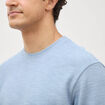 T-shirt manches courtes bleu gris homme
