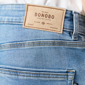 Jeans straight denim used homme