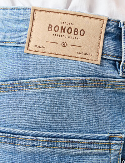 Jeans straight denim used homme