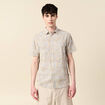 Chemise manches courtes vert homme