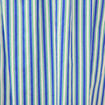 Robe bretelle col c&oelig;ur en coton bleu femme