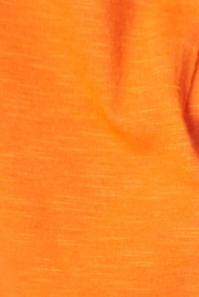 T-shirt éco-responsable orange femme
