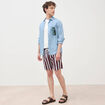 T-shirt en coton ecru homme