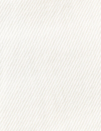 Jeans relax 5 poches denim blanc homme