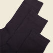 Lot 3 paires de chaussettes homme unies noir homme