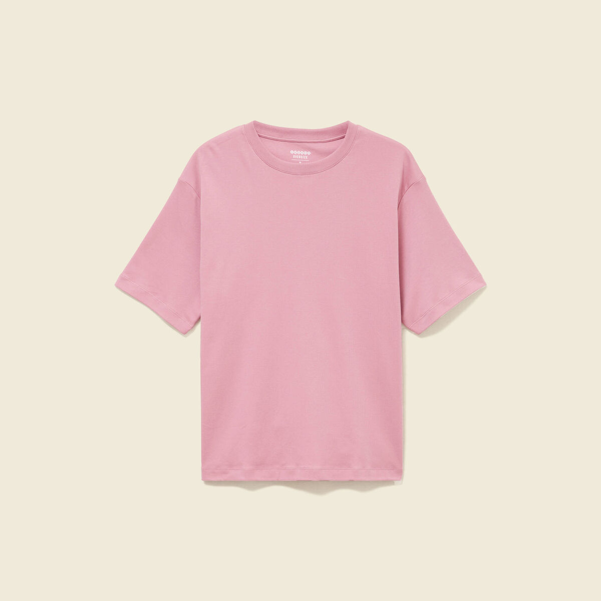 T-shirt manches courtes vieux rose homme