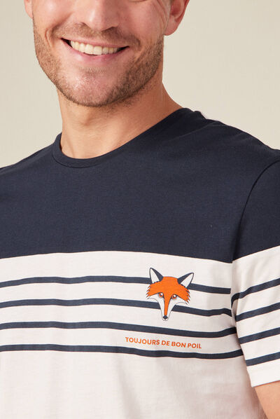 Pyjama éco-responsable ecru homme