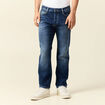 Jeans regular 5 poches denim stone homme