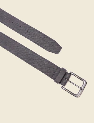 Ceinture noir homme