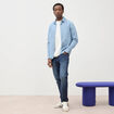 Jeans straight ultra stretch denim brut homme