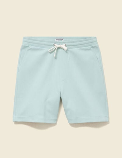 Bermuda bleu gris homme