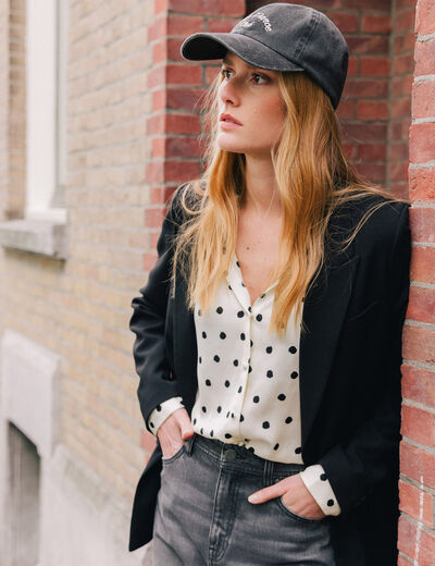 Chemise éco-responsable blanc femme