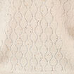 Pull oversize col v manches longues creme femme