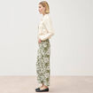 Veste courte boutonn&eacute;e ecru femme