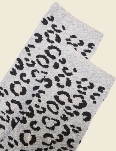 Chaussettes gris femme