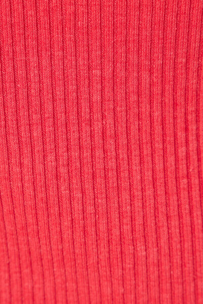 T-shirt manches longues rouge femme
