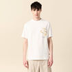 T-shirt manches courtes ecru homme
