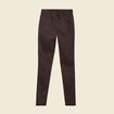Pantalon skinny marron femme