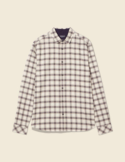 Chemise éco-responsable ecru homme