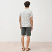 T-shirt manches courtes bleu ciel homme