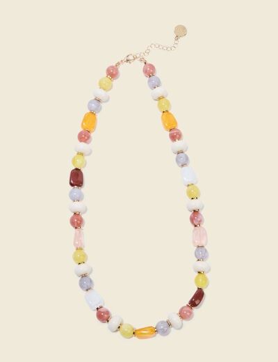 Collier multicolore femme