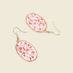 Boucles d'oreilles rose femme