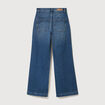 Jeans bootcut taille haute denim stone femme