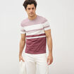 T-shirt manches courtes vieux rose homme