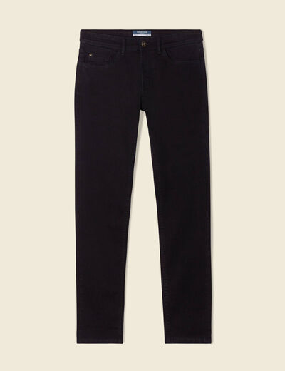 Jeans slim longueur 32 denim noir homme