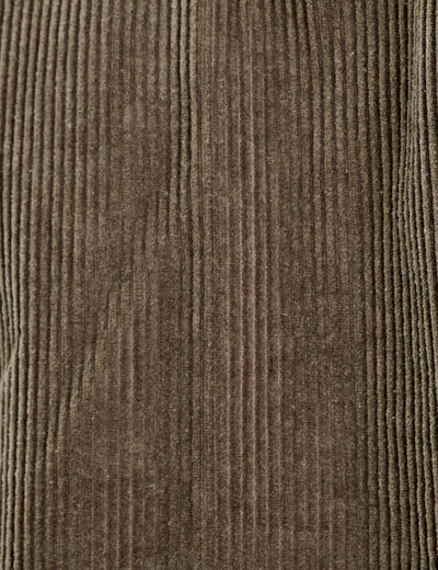 Surchemise manches longues taupe homme