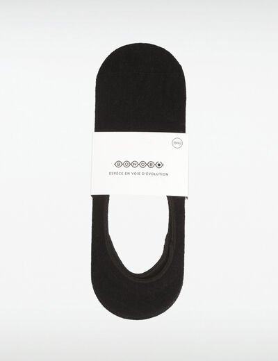 Lot 3 paires chaussettes noir homme