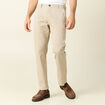 Pantalon chino straight gris homme