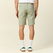 Bermuda droit 5 poches vert olive homme