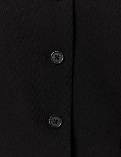 Veston sans manches noir femme